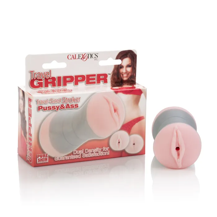 CalExotics Travel Gripper Pussy and Ass Male Sex Toys
