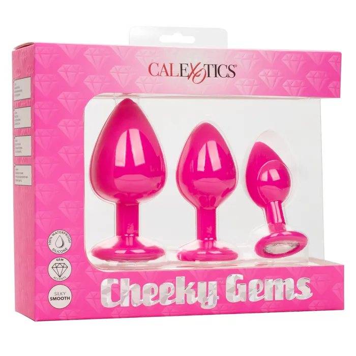 CalExotics Vibrators Cheeky Gems Pink