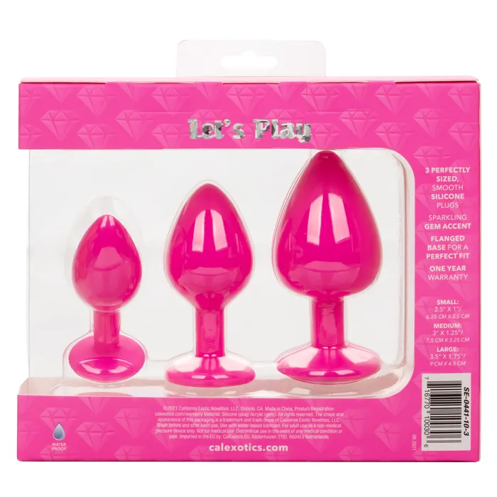 CalExotics Vibrators Cheeky Gems Pink