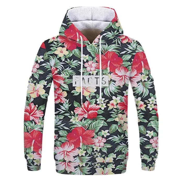 cj Vibrators Flower and Bird 3D printed hoodie