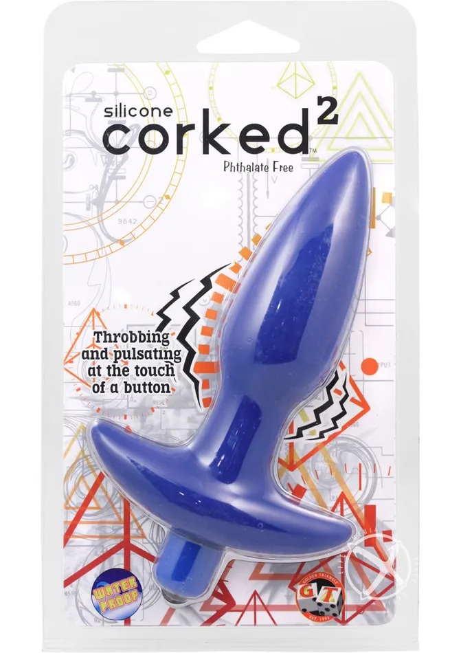 Corked 2 Silicone Anal Plug CORKED Male Sex Toys Corked 2 Silicone Anal Plug CORKED Male Sex Toys