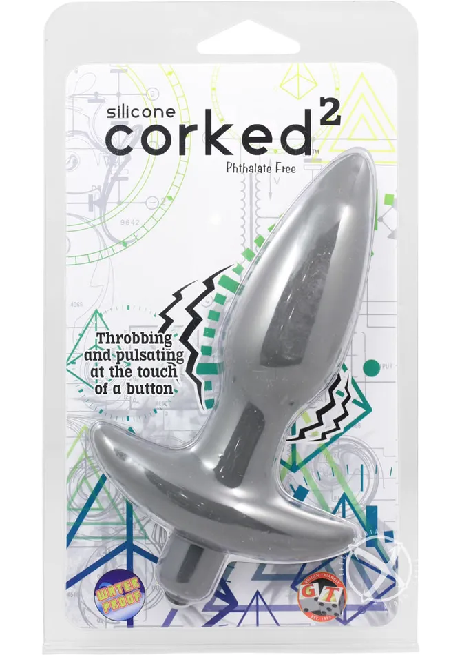 Corked 2 Silicone Anal Plug CORKED Male Sex Toys Corked 2 Silicone Anal Plug CORKED Male Sex Toys