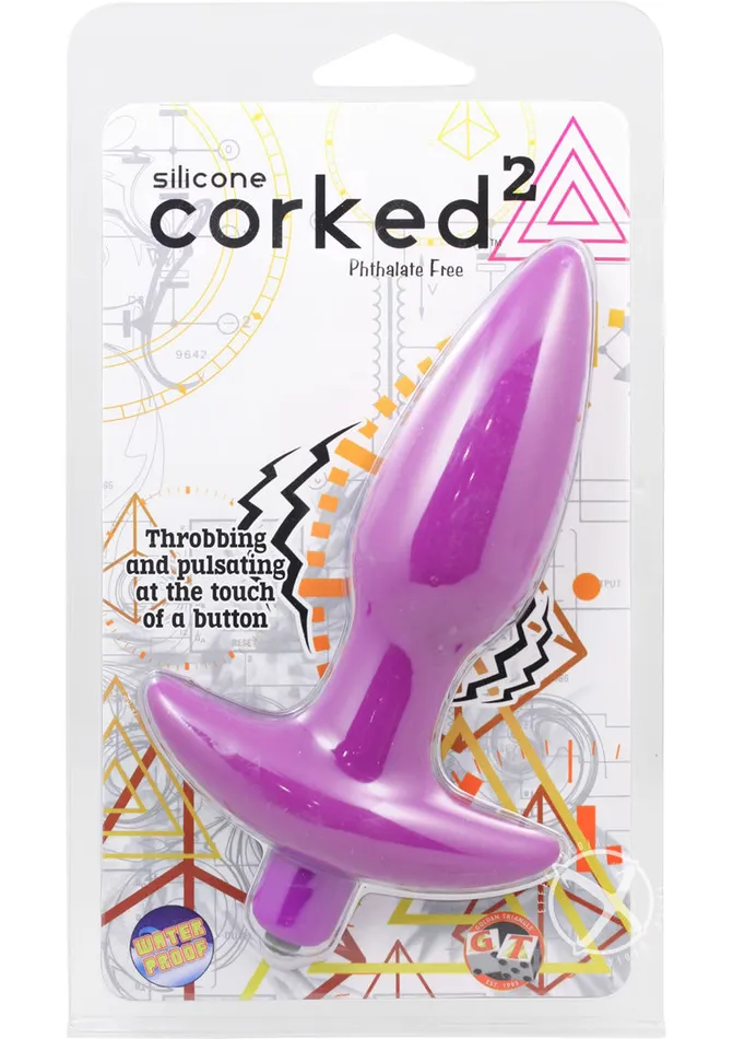 Corked 2 Silicone Anal Plug CORKED Male Sex Toys Corked 2 Silicone Anal Plug CORKED Male Sex Toys