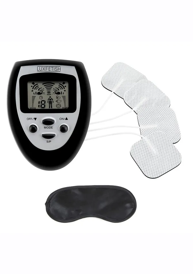 Couples Lux Fetish ElectroSex Kit with Stimulation Pads Lux Fetish