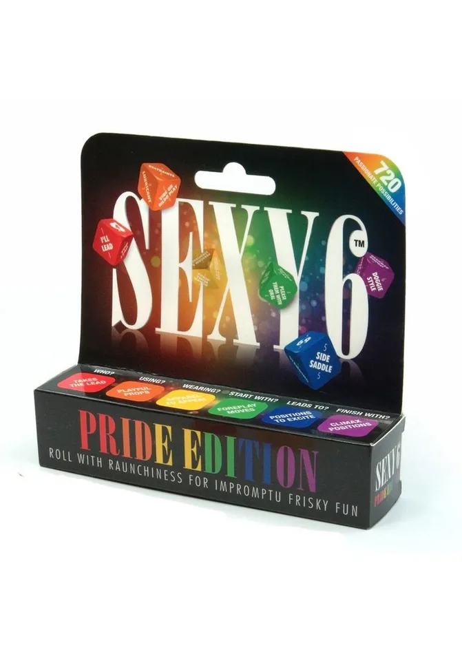 Creative Conceptions Couples Sexy 6 Pride Edition Couples Dice Game