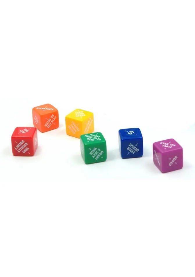 Creative Conceptions Couples Sexy 6 Pride Edition Couples Dice Game