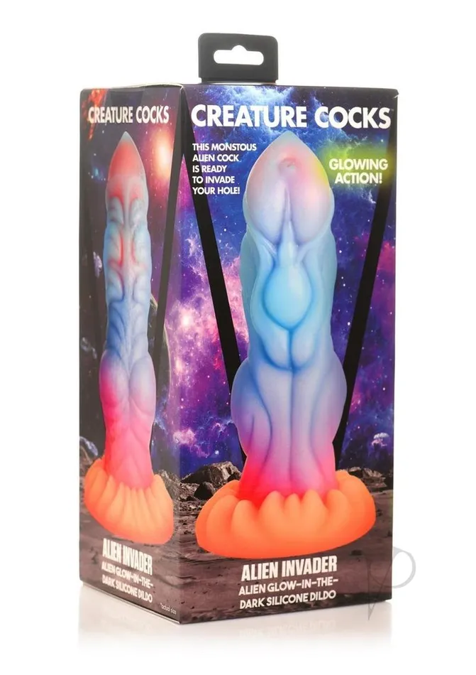 Creature Cocks Alien Invader Gitd Dildo Creature Cocks Dildos