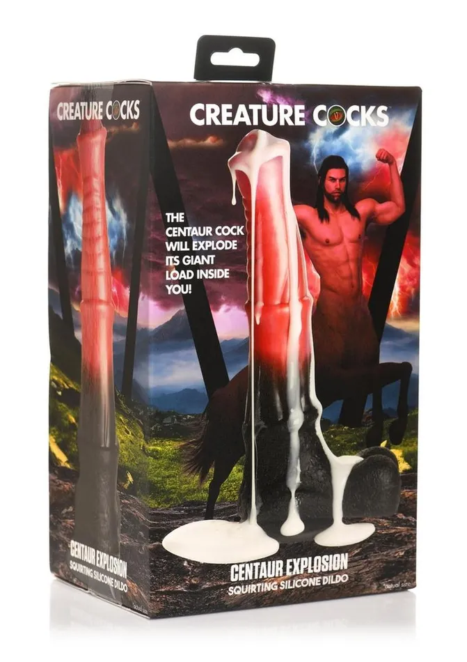 Creature Cocks Dildos Creature Cocks Centaur Explosion Squirting Silicone Dildo
