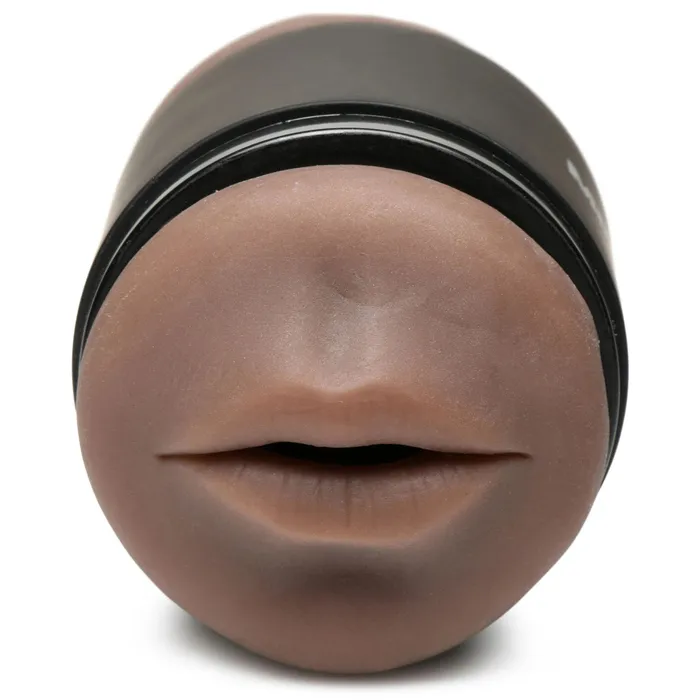 Curve Toys Male Sex Toys Mistress Double Shot Mouth and Pussy Stroker Dark Curve Toys Male Sex Toys Mistress Double Shot Mouth and Pussy Stroker Dark
