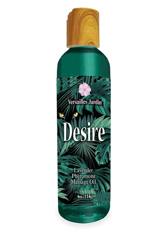 Desire by Little Genie Desire Pheromone Massage Oil 4oz Lavender Couples
