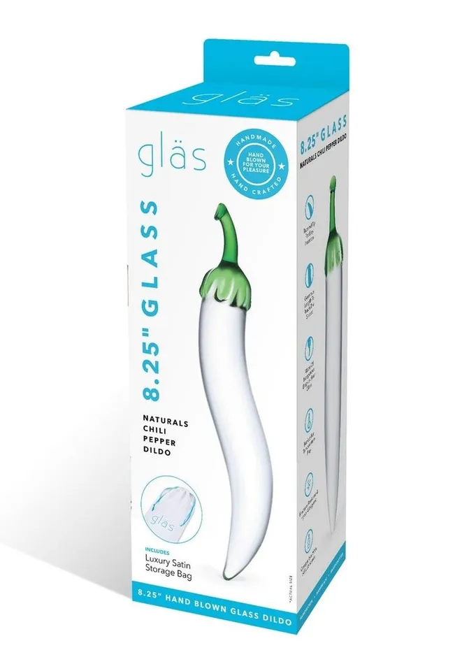 Dildos Glas Glas Glass Naturals Chili Pepper Dildo