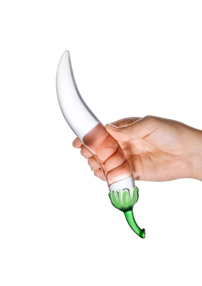 Dildos Glas Glas Glass Naturals Chili Pepper Dildo