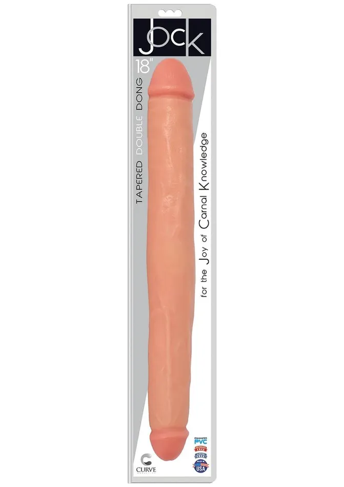 Dildos Jock Tapered Double Dildo Jock