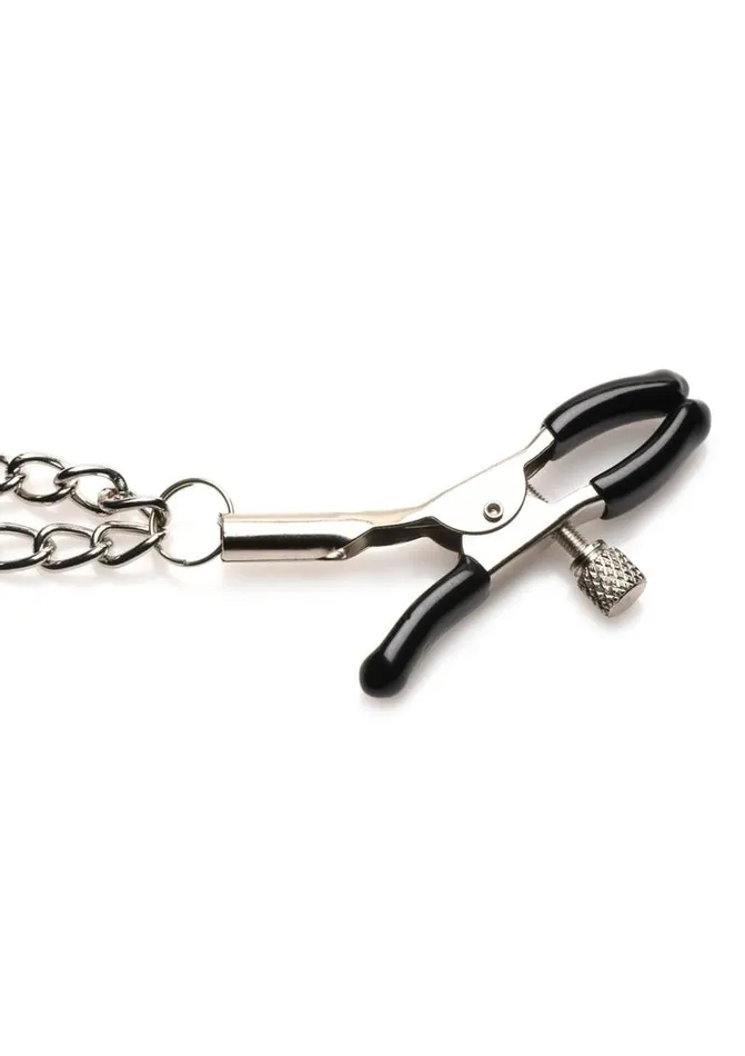 Dildos Master Series Master Series Daggers Double Chain Nipple Clamps