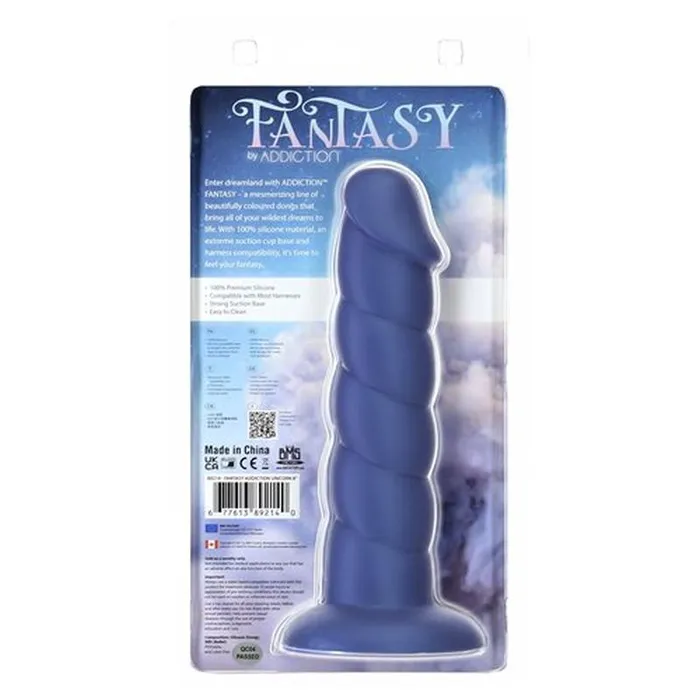 Dildos The Toolshed AU Unicorn Dildo 8in Blue