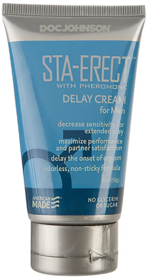 Doc Johnson Female Sex Toys StaErect Delay Cream For Men 295ml