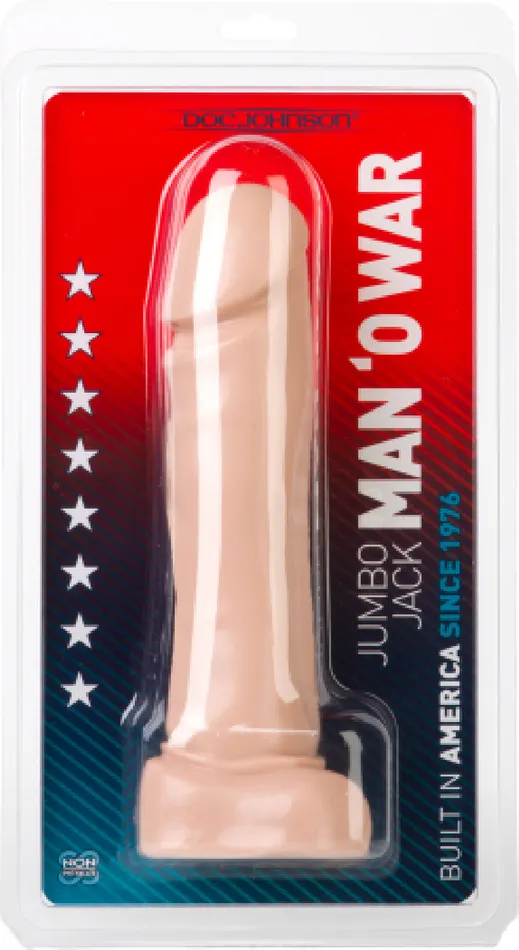 Doc Johnson Vibrators Jumbo Jack MAN O WAR