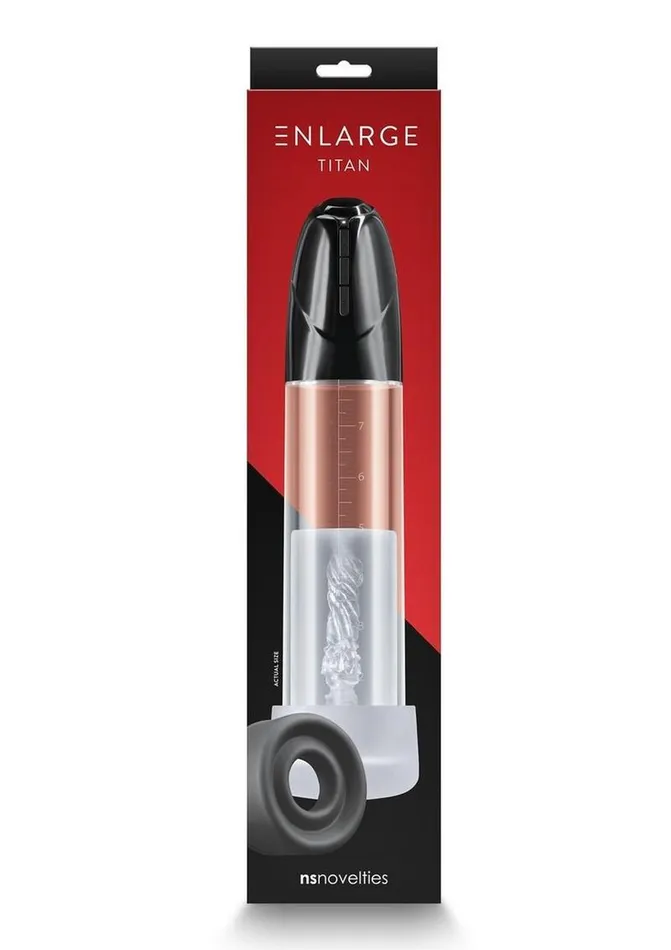 Enlarge Titan Rechargeable Penis Pump Enlarge Male Sex Toys