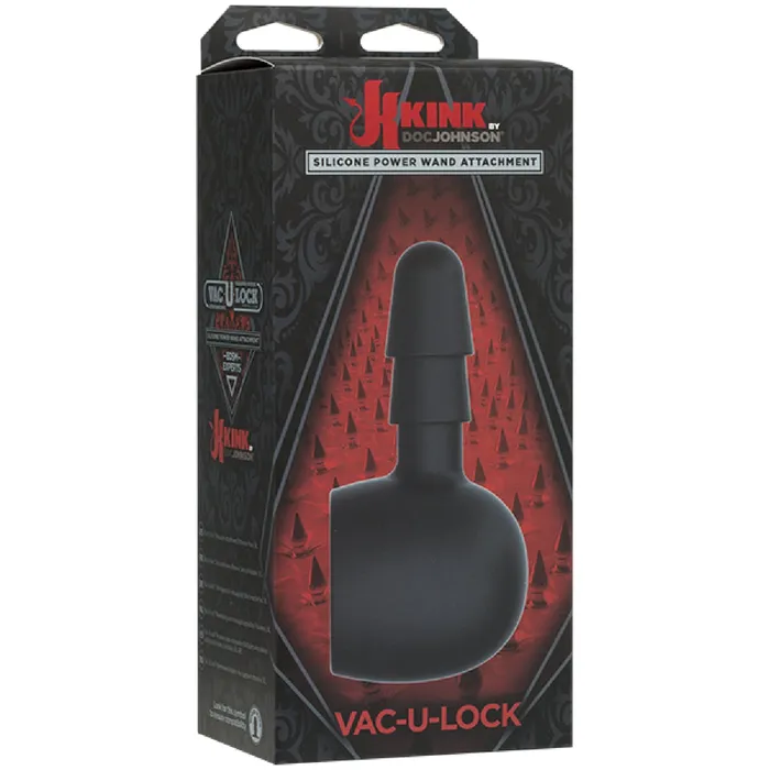 Female Sex Toys Silicone Wand Attachment VacULock Doc Johnson