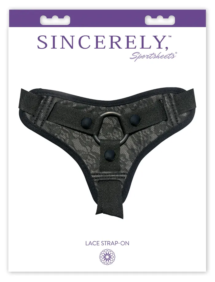 Female Sex Toys Sportsheets Sincerely Lace StrapOn Female Sex Toys Sportsheets Sincerely Lace StrapOn