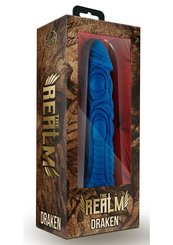 Female Sex Toys The Realm The Realm Draken Lock On Silicone Dildo