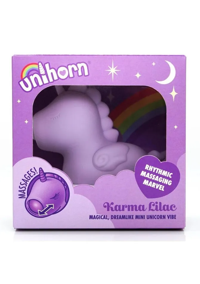 Female Sex Toys Unihorn Unihorn Karma Lilac Rechargeable Silicone Clitoral Vibrator Female Sex Toys Unihorn Unihorn Karma Lilac Rechargeable Silicone Clitoral Vibrator