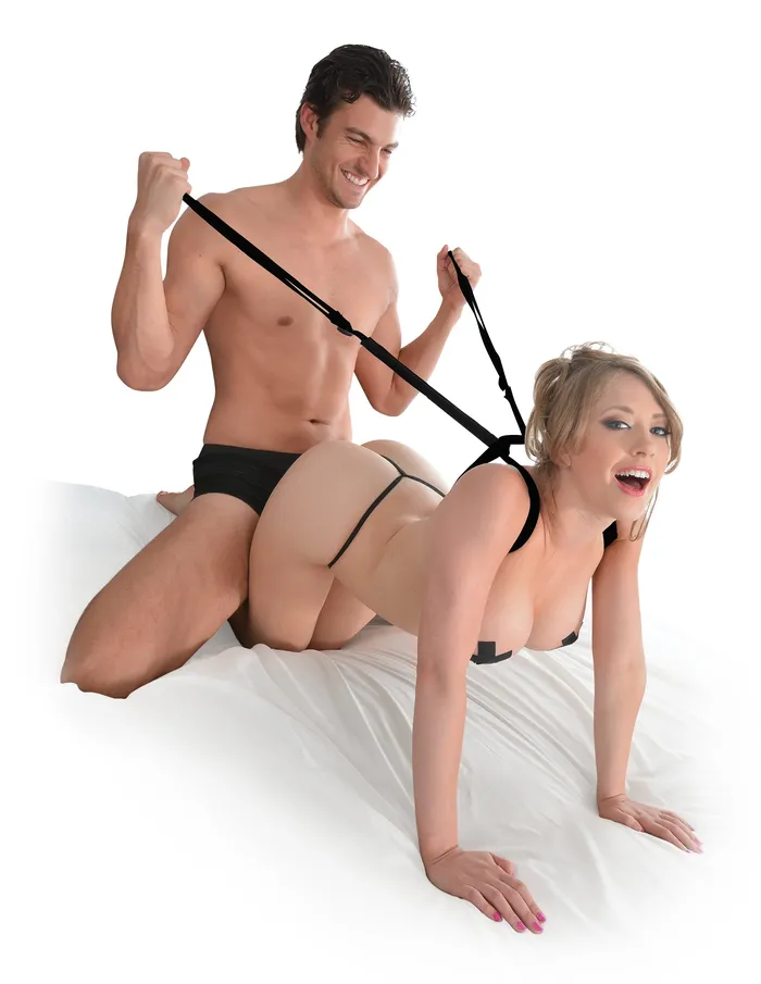 Fetish Fantasy Series GiddyUp Harness Black Pipedream Couples Fetish Fantasy Series GiddyUp Harness Black Pipedream Couples