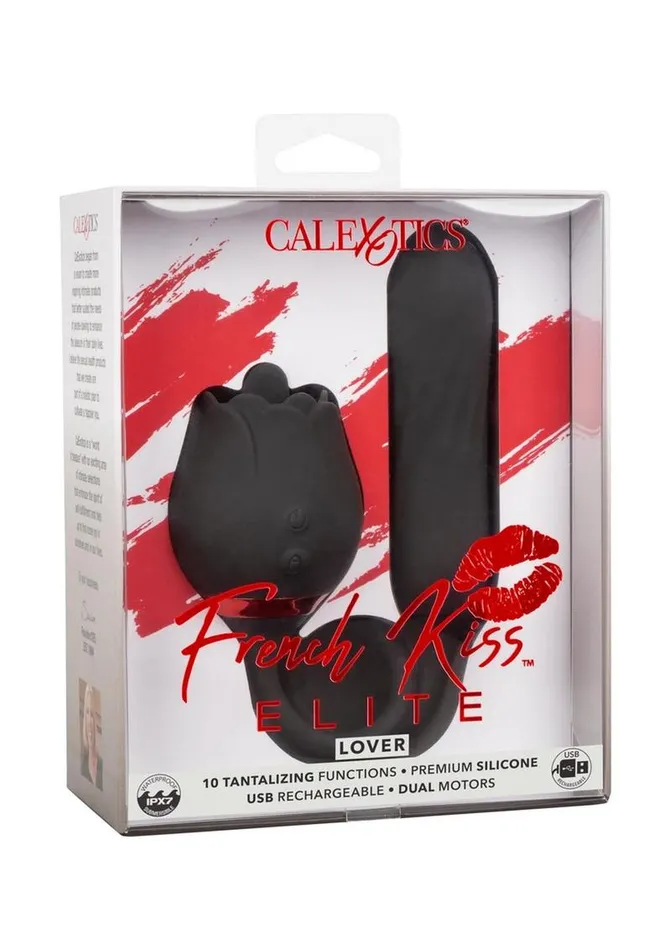 French Kiss Female Sex Toys French Kiss Elite Lover Silicone Rechargeable Bullet