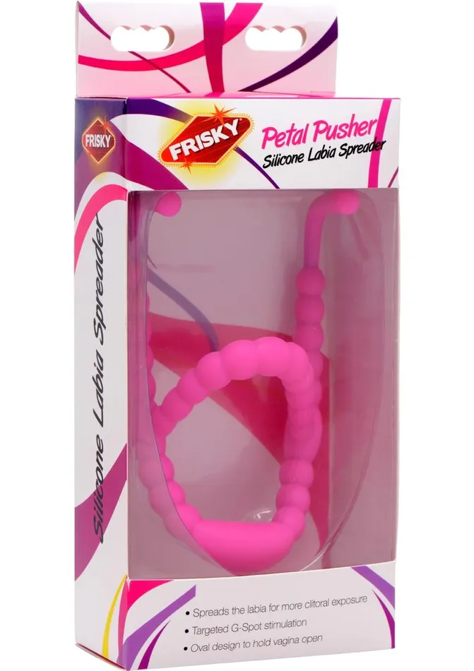 Frisky Female Sex Toys Frisky Petal Pusher Silicone Labia Spreader