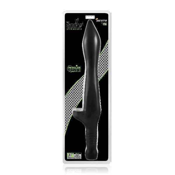 Goose Small w Handle Black Si Novelties Anal