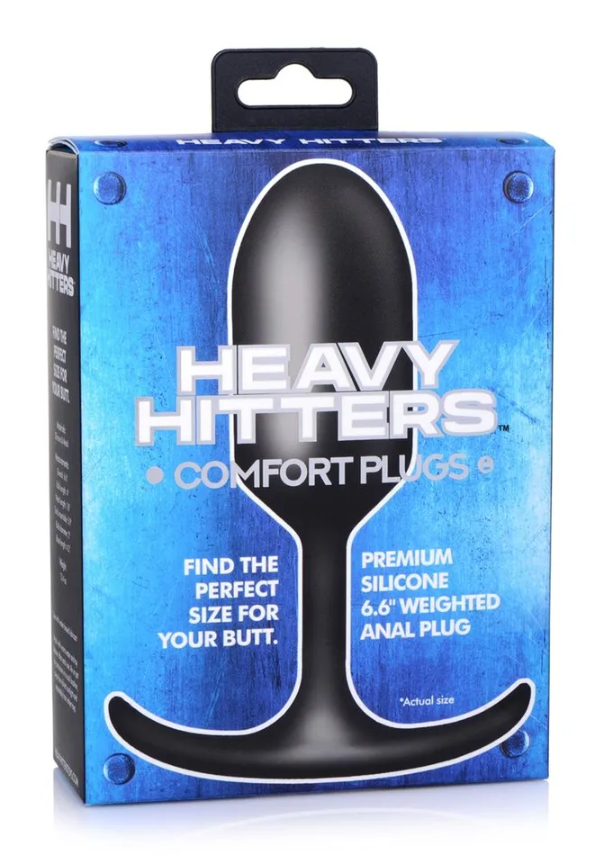Heavy Hitters Premium Silicone Weighted Anal Plug HEAVY HITTERS Anal