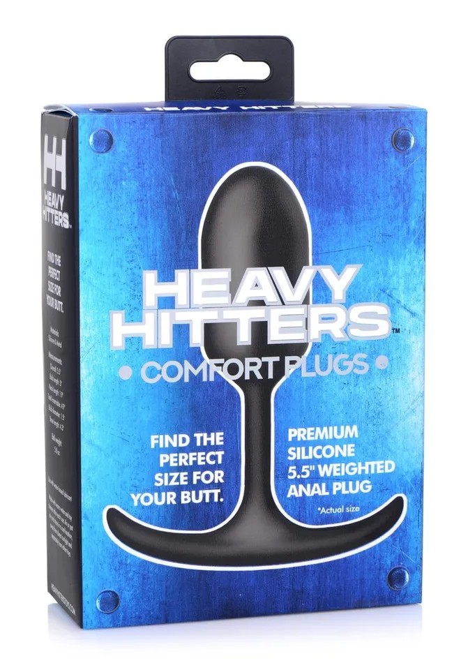 Heavy Hitters Premium Silicone Weighted Anal Plug HEAVY HITTERS Anal