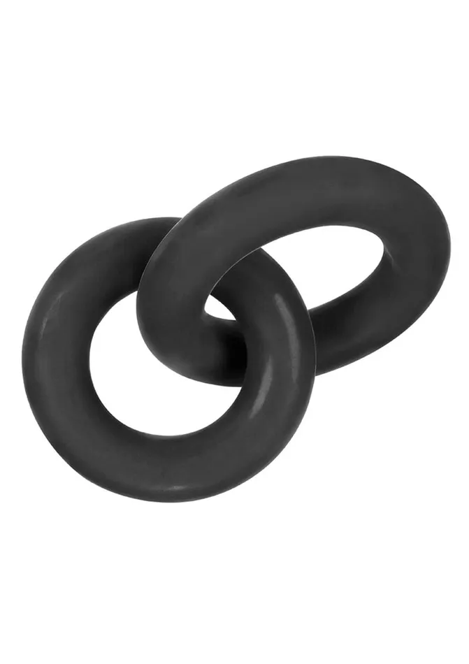 Hunkyjunk Male Sex Toys Hunkyjunk Duo Silicone Double Cock Ring