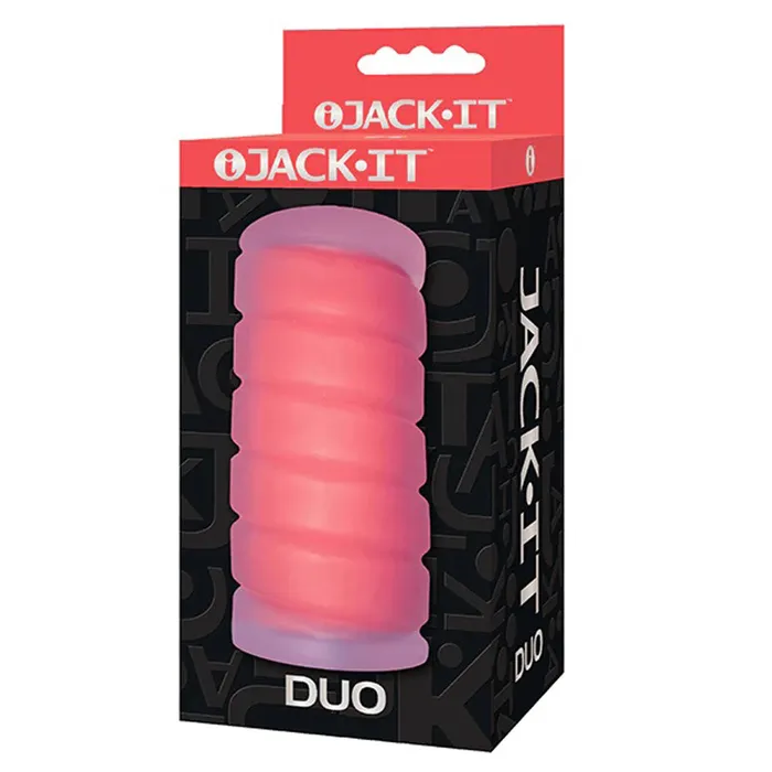 Icon Brands Jack It Duo Cherry Vibrators Icon Brands Jack It Duo Cherry Vibrators