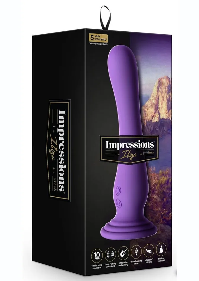 Impressions Ibiza Rechargeable Silicone Vibrator Impressions Female Sex Toys