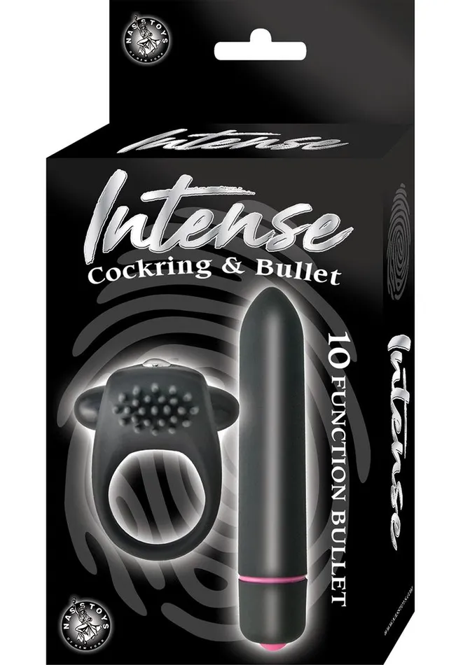 Intense Couples Intense Silicone Vibrating Cock Ring and Bullet Intense Couples Intense Silicone Vibrating Cock Ring and Bullet