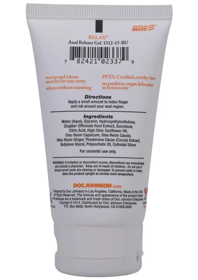Intimate Enhancements Relax Anal Relaxer For Everyone Water Based Lubricant Anal Intimate Enhancements Relax Anal Relaxer For Everyone Water Based Lubricant Anal