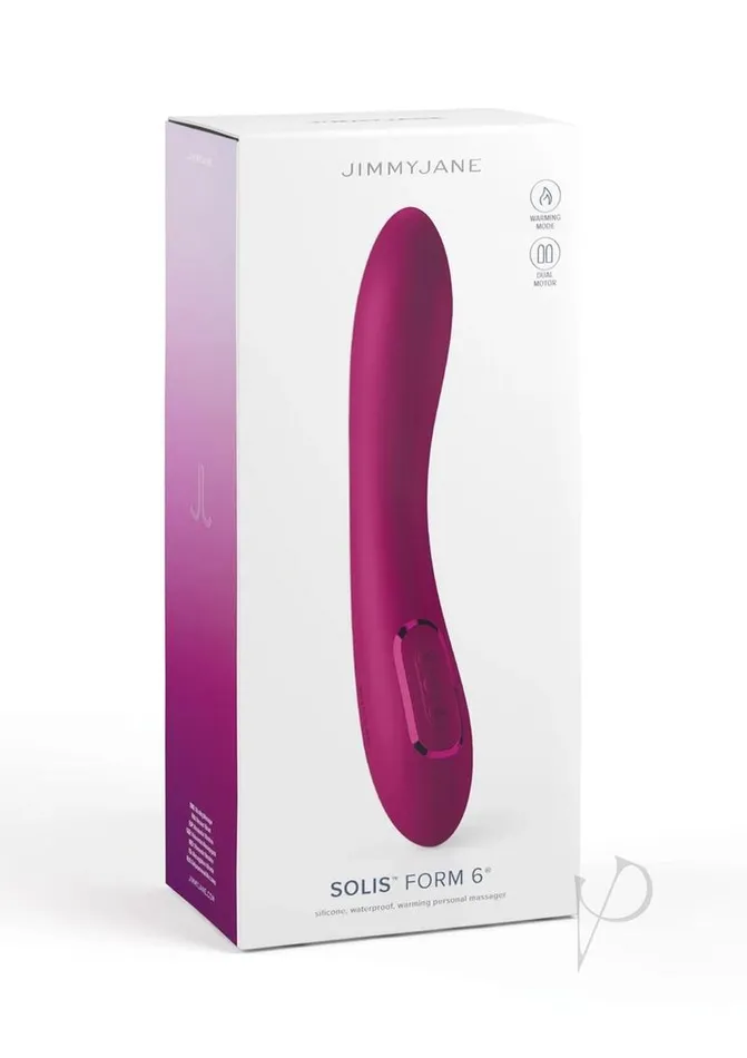 Jimmyjane Female Sex Toys Jimmyjane Solis Form 6 Rechargeable Silicone Vibrator