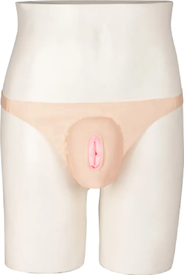 Jolly Booby Inflatable Pussy With Straps 5 Excellent Power Male Sex Toys