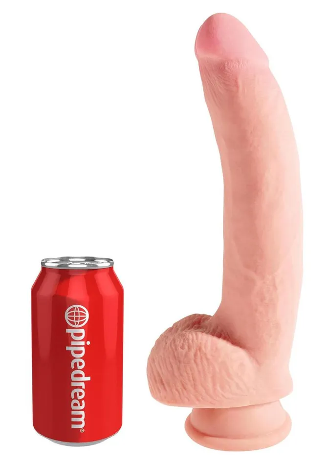 King Cock Dildos King Cock Plus Triple Density Dildo with Balls