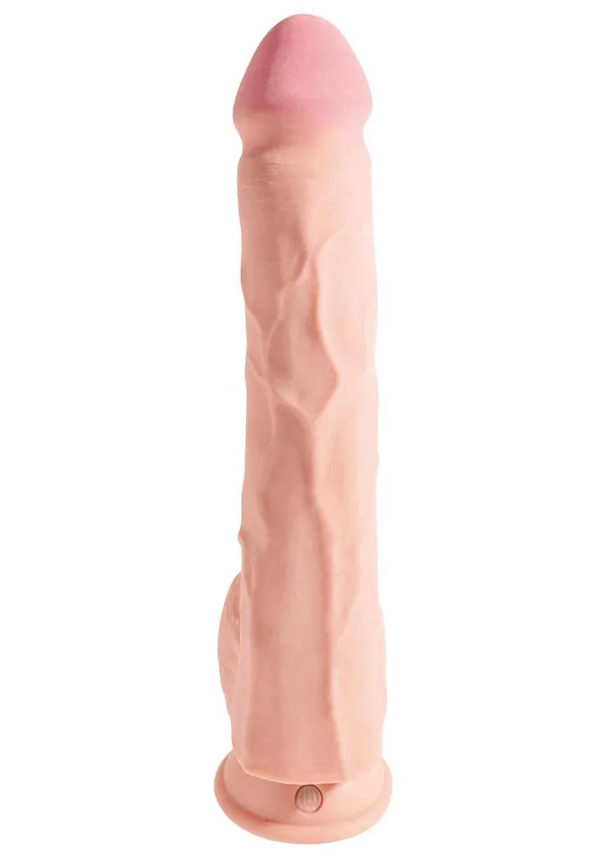 King Cock Dildos King Cock Plus Triple Density Dildo with Balls