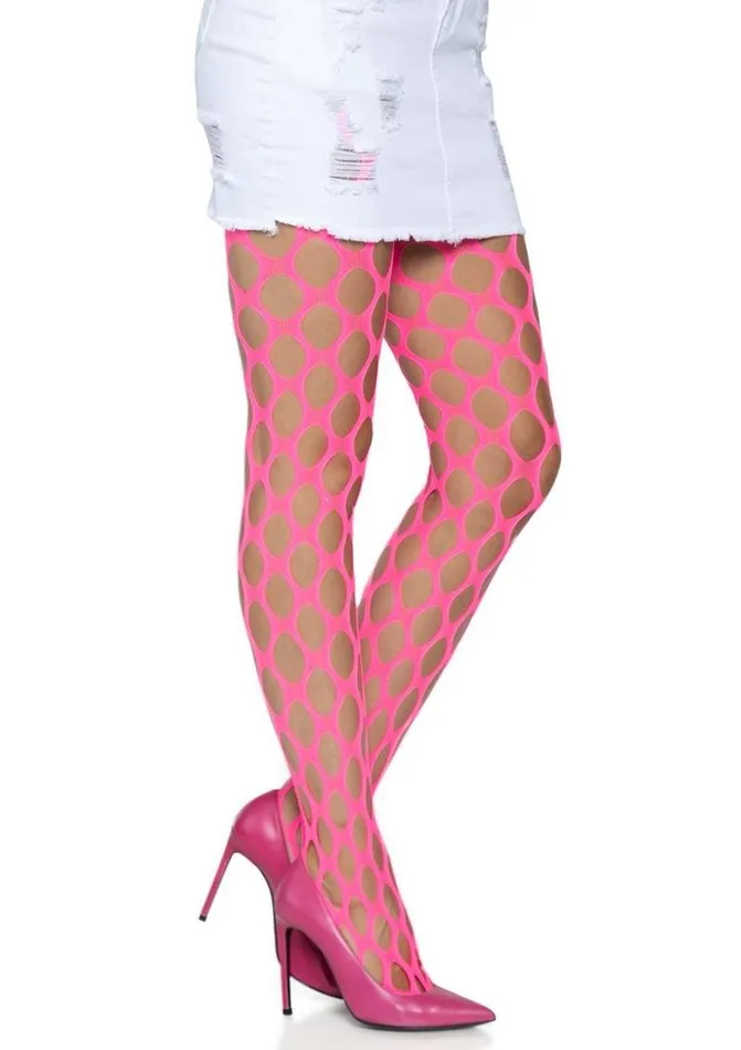 Leg Avenue Vibrators Leg Avenue Jumbo Pothole Net Tights