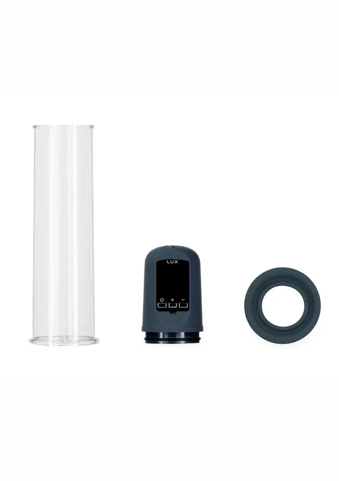 Lux Active Volume LCD Rechargeable Auto Penis Pump Lux Active Male Sex Toys Lux Active Volume LCD Rechargeable Auto Penis Pump Lux Active Male Sex Toys