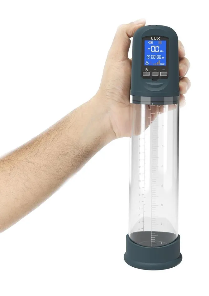 Lux Active Volume LCD Rechargeable Auto Penis Pump Lux Active Male Sex Toys