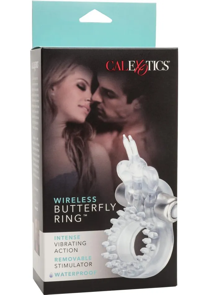 Male Sex Toys Couples Enhancers Wireless Butterfly Ring Vibrating Cock Ring with Clitoral Stimulation Male Sex Toys Couples Enhancers Wireless Butterfly Ring Vibrating Cock Ring with Clitoral Stimulation