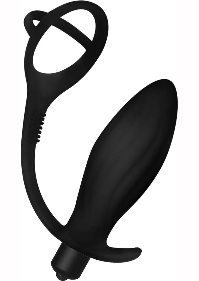 Male Sex Toys Decadence Decadence Ball Buster Silicone Vibrating Butt Plug with Cock Ring Male Sex Toys Decadence Decadence Ball Buster Silicone Vibrating Butt Plug with Cock Ring