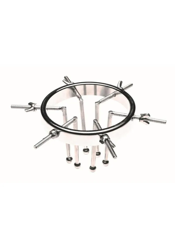 Male Sex Toys Master Series Master Series Oculus Stainless Steel Anal Explorer