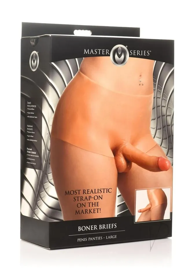 Male Sex Toys Master Series Ms Boner Brief Penis Panties Lg Light