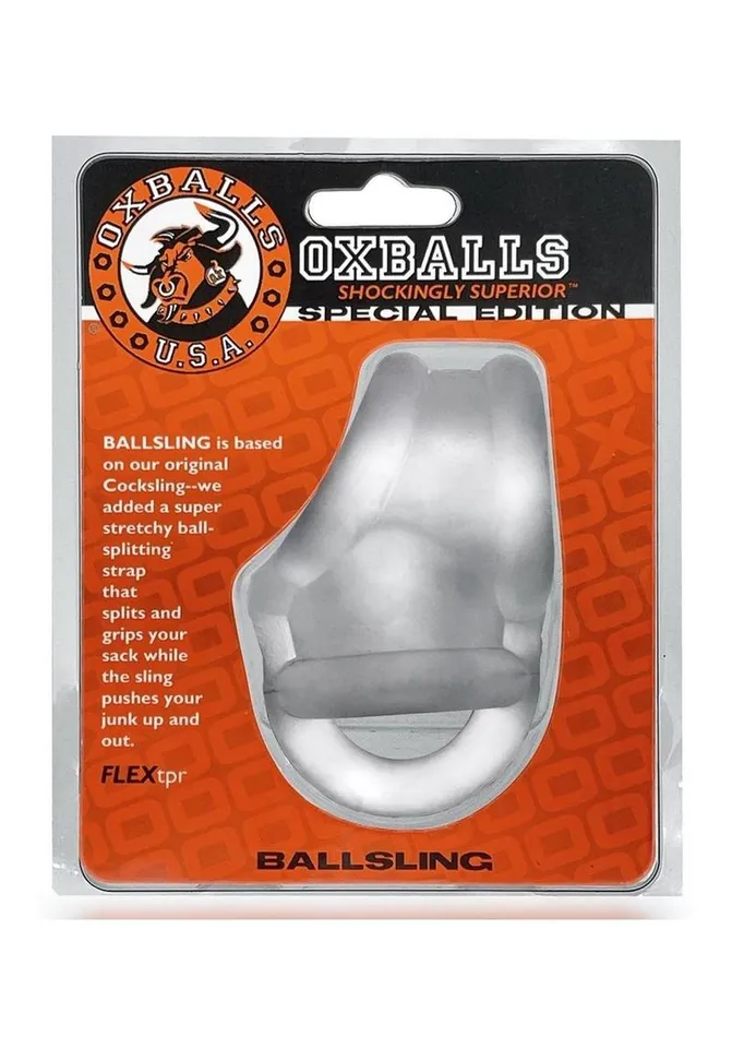 Male Sex Toys Oxballs Oxballs Ball Sling with Ball Splitter Strap Male Sex Toys Oxballs Oxballs Ball Sling with Ball Splitter Strap