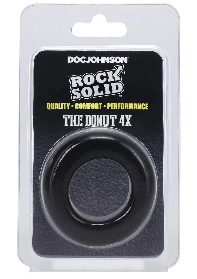 Male Sex Toys Rock Solid Rock Solid The Donut 4x Cock Ring